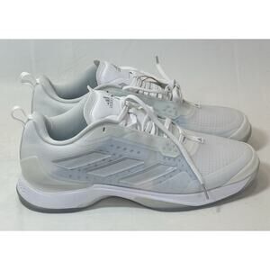 Adidas Avacourt Womens 11.5 Cloud Silver White Tennis Shoes Sneakers GX7814